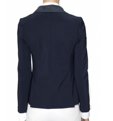 Cavalleria Toscana // Technical Jacket with Zip // Navy, Grey