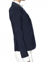 Cavalleria Toscana // Technical Jacket with Zip // Navy, Grey