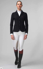 Cavalleria Toscana // Technical Jacket with Zip // Navy, Grey