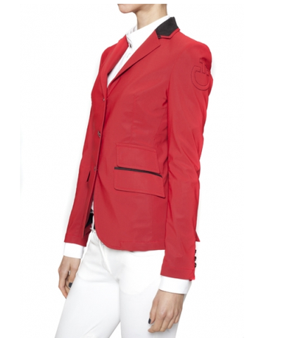 Cavalleria Toscana // Unlined Technical Jacket // Red